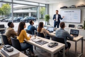 découvrez la meilleure école de formation vtc pour devenir chauffeur professionnel. programmes complets, formateurs expérimentés et certification garantie.